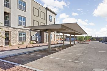 A parking lot
